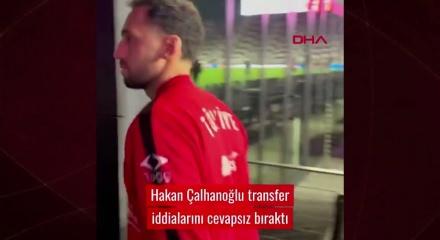 A milli takımın kaptanı Hakan &Ccedil;alhanoğlu Fenerbah&ccedil;e sorusuna cevap verdi
