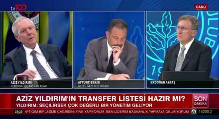 Aziz Yıldırım canlı yayında iki transferi a&ccedil;ıkladı