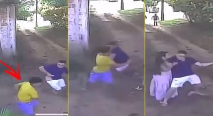 Brezilya'da vahşet! Kavgayı ayırmak isteyen genci &ouml;ld&uuml;rd&uuml;, sonra kutlama yaptı