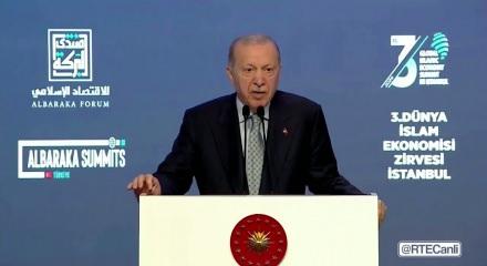 Cumhurbaşkanı Erdoğan: "Faizin olduğu yerde bereket olmaz"