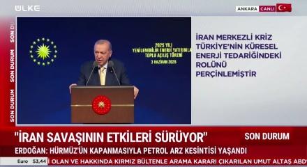 Cumhurbaşkanı Erdoğan "Enerji milli g&uuml;venlik meselesidir" dedi