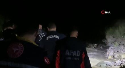 Dere yatağında 5 saatlik yaşam savaşı