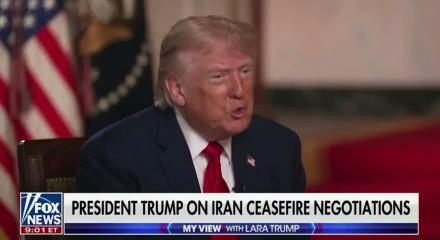 Donald Trump İran ile m&uuml;zakerelere ilişkin olarak "İran ger&ccedil;ekten bir anlaşma yapmak istiyor " dedi.