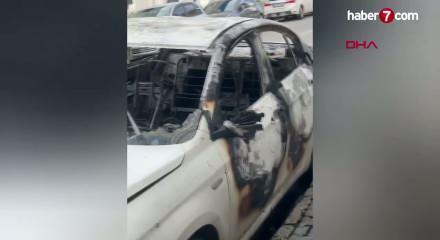 Esenyurt'ta tartıştığı eniştesinin aracını kundaklayan ş&uuml;pheli serbest bırakıldı