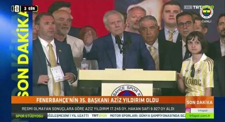 Fenerbah&ccedil;e'nin yeni başkanı Aziz Yıldırım oldu!