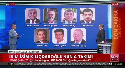 İşte Kemal Kılı&ccedil;daroğlu&rsquo;nun MYK listesi