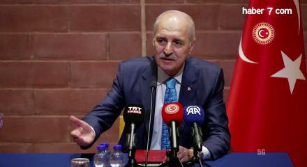 Kurtulmuş'tan İsve&ccedil;'te kritik mesaj: "D&uuml;nya yeni bir d&uuml;zene ge&ccedil;iyor"