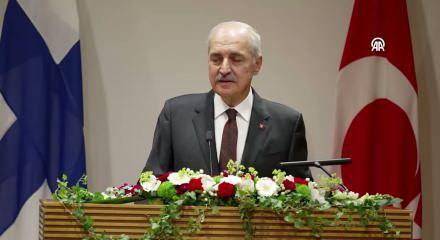 Meclis Başkanı Numan Kurtulmuş "T&uuml;rkiye, Avrupa i&ccedil;in asla bir y&uuml;k değil &ouml;nemli bir teminattır." dedi