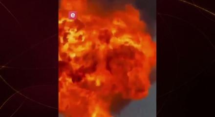 Puebla'da bir yakıt tankeri patladı!