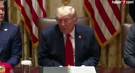 Trump'tan İran mesajı: "Uslu dururlarsa konuşuruz"