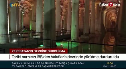 Yerebatan Sarnıcı'nın devrine ilişkin mahkemeden 'y&uuml;r&uuml;tmeyi durdurma' kararı