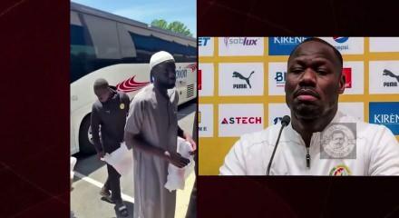 Senegal Teknik Direkt&ouml;r&uuml; Pape Thiaw'ın t&uuml;m d&uuml;nyaya iman dersi verdi!