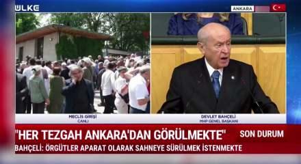MHP lideri Devlet Bah&ccedil;eli, &Ouml;zg&uuml;r &Ouml;zel'e &ccedil;ağrıda bulundu