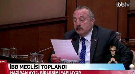 BBP'li &Ccedil;ağlayan İBB Meclisinde İETT otob&uuml;slerindeki klima sorununu g&uuml;ndeme getirdi
