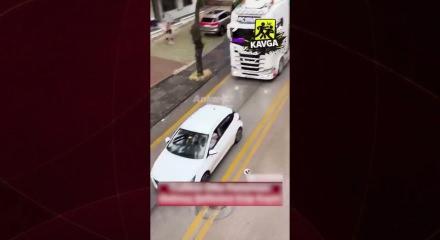 Ankara'da trafikte sinirler gerildi! 