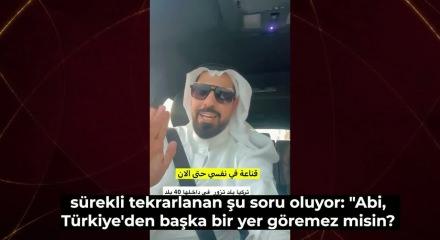 Arap turistin T&uuml;rkiye şaşkınlığı: 42 &uuml;lkeyi ziyaret ettikten sonra ikna oldum!