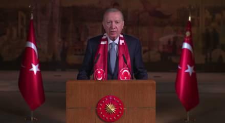 Erdoğan'dan Milli Takıma destek mesajı