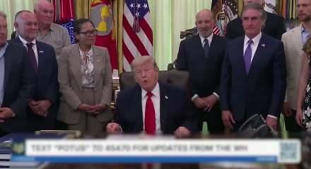 Donald Trump "İran ile savaşı bug&uuml;n bitirdik" dedi