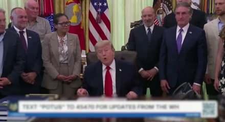 Donald Trump "İran ile savaşı bug&uuml;n bitirdik" dedi