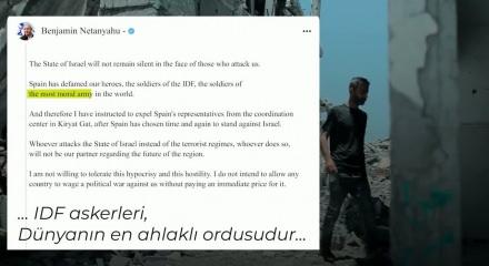 İsrail ordusunun ahlaksızlığı d&uuml;nya g&uuml;ndeminde