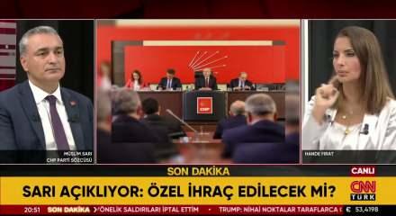 CHP S&ouml;zc&uuml;s&uuml; M&uuml;slim Sarı: &ldquo;Parti i&ccedil;inde paralel yapı oluştu&rdquo;