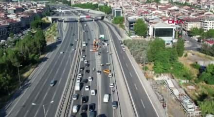 İstanbul'da can pazarı! yolcu midib&uuml;s&uuml; devrildi 12 kişi yaralandı