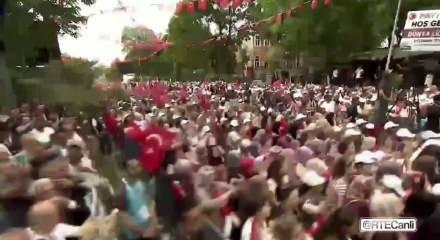 Cumhurbaşkanı Erdoğan: "32 bin kişi şu anda karşımda"