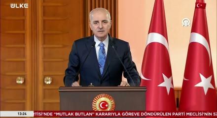 Meclis Başkanı Numan Kurtulmuş "CHP'deki duruma TBMM taraf olmaz'dedi...