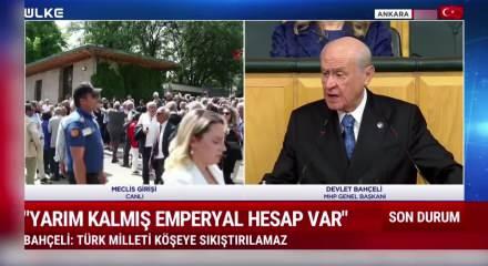 MHP lideri Devlet Bah&ccedil;eli ter&ouml;rs&uuml;z T&uuml;rkiye'nin &ouml;nemi hakkında konuştu