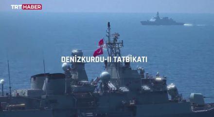Milli torpido AKYA, hedef gemiyi ortadan ikiye b&ouml;ld&uuml;