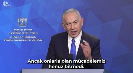 Netanyahu'dan İran'a tehdit: G&ouml;rev s&uuml;rem boyunca da olmayacak