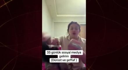 TikTok yayıncısı 1 aylık kazancını a&ccedil;ıkladı, rakam inanılmaz