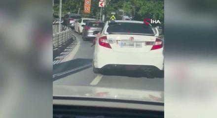 Sarıyer'de "oyuncak silahla" direksiyon başına ge&ccedil;ti, kısa s&uuml;rede yakalandı