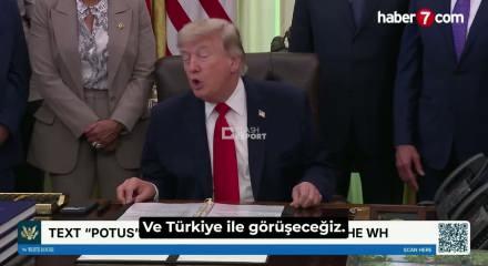Trump: Erdoğan ile g&ouml;r&uuml;şeceğim!