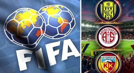 T&uuml;rk kul&uuml;plerine FIFA darbesi: 3 kl&uuml;be transfer yasağı geldi