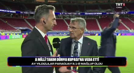 A Milli Takım D&uuml;nya Kupası'na veda etti