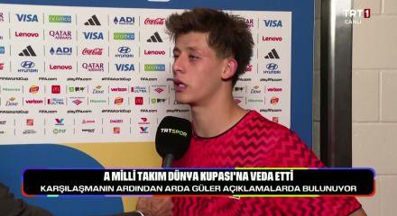 Arda G&uuml;ler'den veda sonrası ilk yorum! 'Utan&ccedil; duyuyoruz'