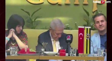 Aziz Yıldırım'ın kızı Yaz Yıldırım'ın İsmail Kartal sorusuna se&ccedil;ilmeden &ouml;nce verdiği tepki yeniden g&uuml;ndem oldu