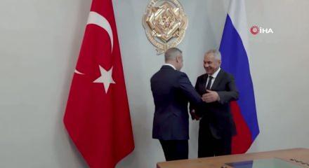 Bakan Fidan, Rusya G&uuml;venlik Konseyi Sekreteri Şoygu ile g&ouml;r&uuml;şt&uuml;
