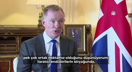 Chris Bryant: "T&uuml;rkiye ile ticareti iki katına &ccedil;ıkarmak istiyoruz"