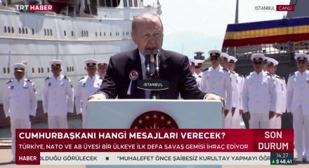 Cumhurbaşkanı Erdoğan: Savunma ihracatında d&uuml;nyanın 11. b&uuml;y&uuml;k &uuml;lkesiyiz