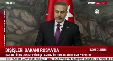Dışişleri Bakanı Hakan Fidan ABD-İran mutabakatının memnuniyet verici olduğunu a&ccedil;ıkladı