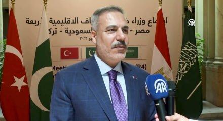 Dışişleri Bakanı Hakan Fidan "M&uuml;zakereleri sabote etmeyi bekleyen bir İsrail var" dedi...