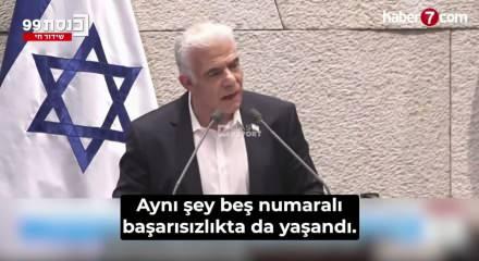 Tel Aviv'de T&uuml;rkiye tartışması... Lapid'den Netanyahu'ya Erdoğan eleştirisi: Diplomasi dersi verdi
