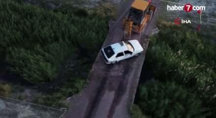 Karaman'da dereye devrilen otomobildeki 3 &ccedil;ocuk &ouml;ld&uuml;, 4 kişi yaralandı