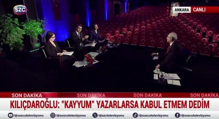 Kemal Kılı&ccedil;daroğlu: Mutlak butlan kararı sıradan bir karar değil