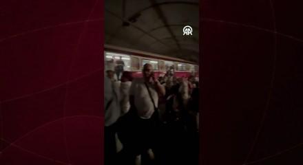 M4 Kadık&ouml;y - Sabiha G&ouml;k&ccedil;en Havalimanı metrosu raydan &ccedil;ıktı