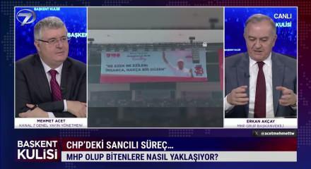 MHP'li Erkan Ak&ccedil;ay CHP'deki krizi, İYİ Parti'nin kurulması s&uuml;recindeki MHP'ye karşı g&ouml;sterilen tavrını eleştirdi