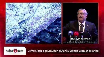 Usta m&uuml;tefekkir Cemil Meri&ccedil; doğumunun 110'uncu yılında Esenler'de anıldı