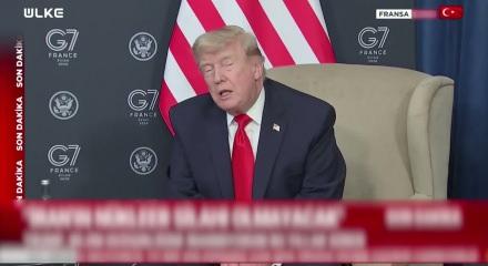 Trump "ikinci aşamaya ge&ccedil;iyoruz" diyerek duyurdu
